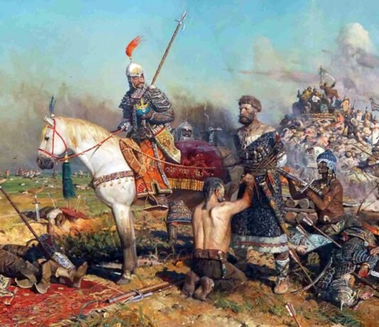 Los mongoles celebraron su triunfo de 1223 sobre los principados rusos y ucranianos y sus aliados los cumanos apilando a los prisioneros vivos.