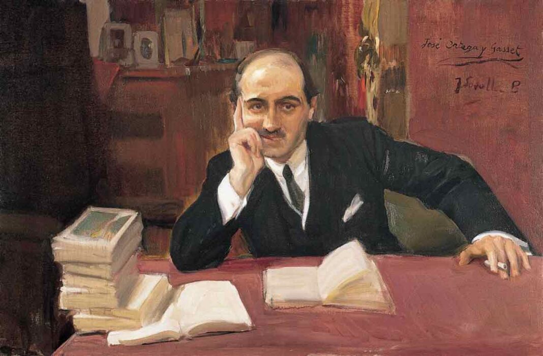 Retrato de Sorolla sobre Ortega