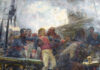 Muerte de Churruca (detalle), por Eugenio Álvarez Dumont, 1892, Madrid, Museo del Prado.