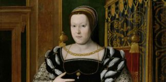 Retrato de Catalina de Médicis.