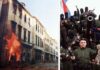 A la izquierda, el casco antiguo de la ciudad costera croata de DUBROVNIK, tras un bombardeo. Derecha, el comandante Zeljo Raznatovic, conocido con el alias de Arkan, con sus siniestros TIGRES, un grupo paramilitar serbio que aterrorizó a bosnios y croatas.