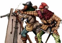 La pólvora: dominando el trueno Disparando pólvora