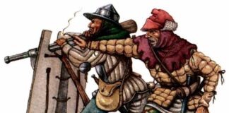 La pólvora: dominando el trueno Disparando pólvora