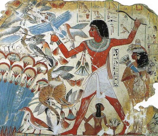 El uso del bumerán en Egipto