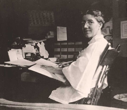 Charlotte Perkins-Gilman, una vida de lucha para ser libre Charlotte Perkins-Gilman, autora de "El papel amarillo de la pared".