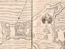 Montaje fortificaciones de Cristóbal de Rojas