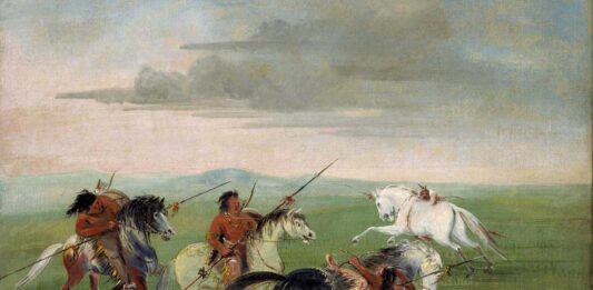 Comanchería, un imperio en Norteamérica Tras los tratados de paz firmados con EE UU, las tribus vecinas y la pausa en la lucha contra Texas, lo comanches tuvieron vía libre para retomar la guerra contra los estados de México al sur del río Bravo.