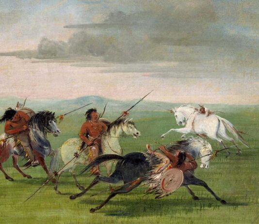 Comanchería, un imperio en Norteamérica Tras los tratados de paz firmados con EE UU, las tribus vecinas y la pausa en la lucha contra Texas, lo comanches tuvieron vía libre para retomar la guerra contra los estados de México al sur del río Bravo.