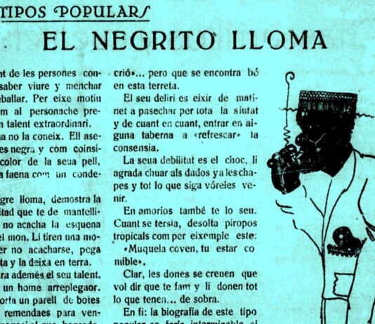 El Negre Lloma, ¡presente! El Negre Lloma
