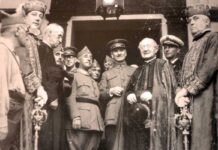 Franco, Queipo de Llano y el cardenal Ilundain en Sevilla, el 15 agosto 1936.
