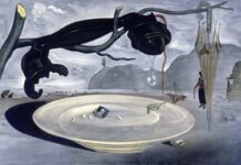 "El enigma de Hitler". Este óleo pintado hacia 1939 es uno de los dos en que Dalí aludió al líder nazi (Madrid, MNCARS).