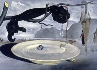 Cuando Dalí fue investigado por el FBI "El enigma de Hitler". Este óleo pintado hacia 1939 es uno de los dos en que Dalí aludió al líder nazi (Madrid, MNCARS).