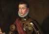 Don Juan de Austria Retrato de Juan de Austria, hijo ilegítimo del emperador Carlos I de España y de la noble alemana Bárbara Blomberg, así como hermanastro del rey Felipe II de España.