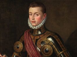 Don Juan de Austria Retrato de Juan de Austria, hijo ilegítimo del emperador Carlos I de España y de la noble alemana Bárbara Blomberg, así como hermanastro del rey Felipe II de España.