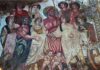 Los mosaicos de La Malena LA BODA DE CADMO Y HARMONÍA, mosaico que recrea un episodio mitológico escasamente representado en el mundo clásico.