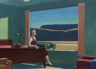 El motel, una historia de la carretera Los moteles han sido fuente de inspiración de numerosos artistas. WESTERN MOTEL, 1957, óleo de Edward Hopper.