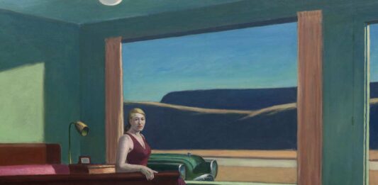 El motel, una historia de la carretera Los moteles han sido fuente de inspiración de numerosos artistas. WESTERN MOTEL, 1957, óleo de Edward Hopper.