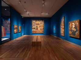 Un diálogo de ida y vuelta con Italia Sala de la exposición sobre Italia