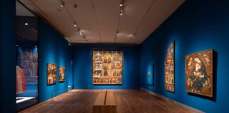 Un diálogo de ida y vuelta con Italia Sala de la exposición sobre Italia