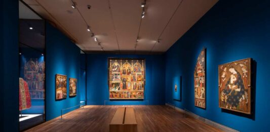Un diálogo de ida y vuelta con Italia Sala de la exposición sobre Italia
