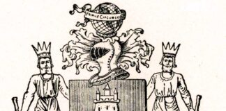 «Me rodeaste el primero»: la frase de la primera vuelta al mundo Escudo de armas concedido por Carlos V a Elcano en cuya cimera puede verse un globo terráqueo con la inscripción Primus circumdedisti me.