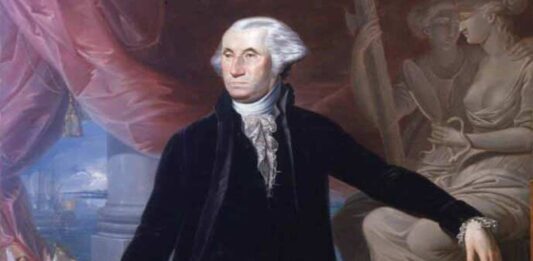 Un retrato especial de George Washington Retrato George Washington