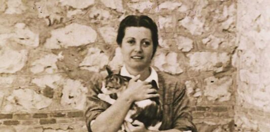 Retrato de Juana Doña en la prisión central de Segovia. Finales de los años cuarenta. Archivo personal de Alexis Mesón Doña.