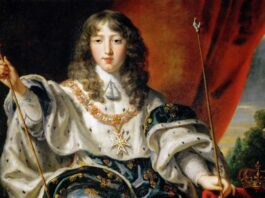 Retrato de Luis XIV en 1654, por Juste d'Egmont.