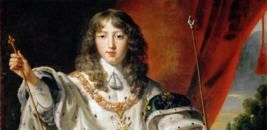 Retrato de Luis XIV en 1654, por Juste d'Egmont.